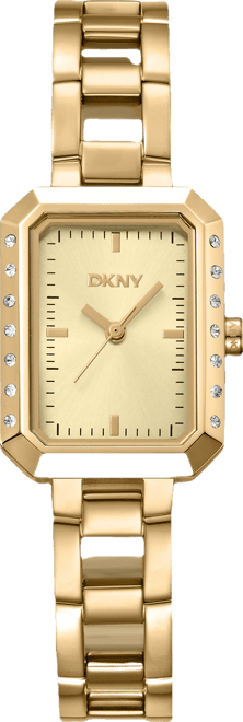 Women's Uptown Glitz Gold-Tone Stainless Steel Bracelet Watch, 36mm