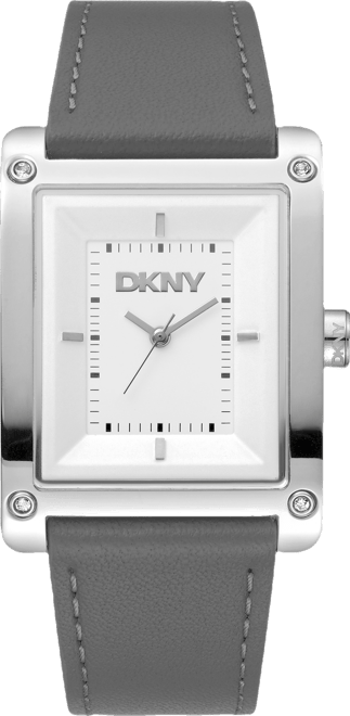 Women's Westside Maxi Gray Leather Strap Watch, 41mm