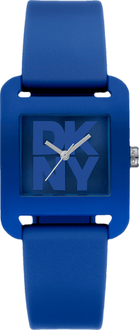 Women's City Sport Dark Blue Silicone Strap Watch, 37mm