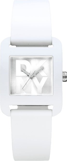 Women's City Sport White Silicone Strap Watch, 37mm