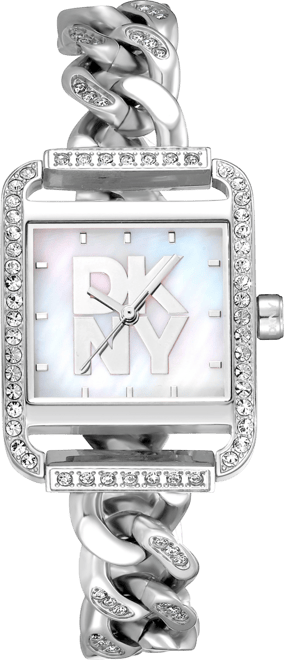 Women's City Glitz Stainless Steel Bracelet Watch, 35mm