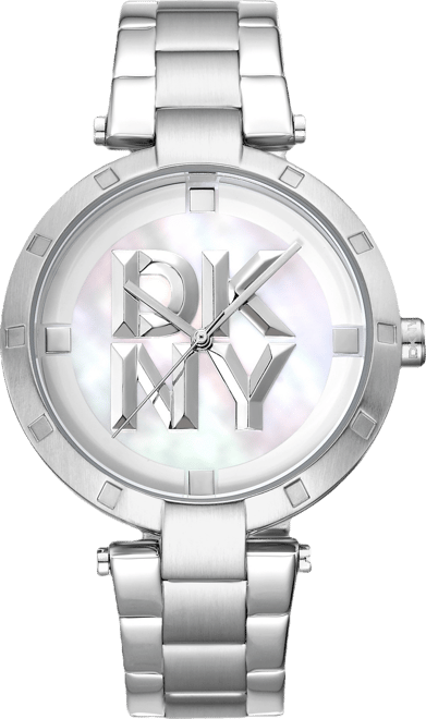 Women's Essential Logo Stainless Steel Bracelet Watch, 38mm