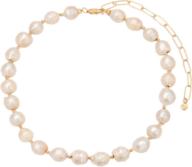 Freshwater Mother of Pearl Choker Necklace