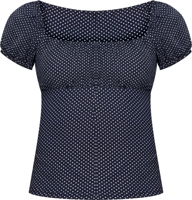 Women's Stefania Polka Dot Top