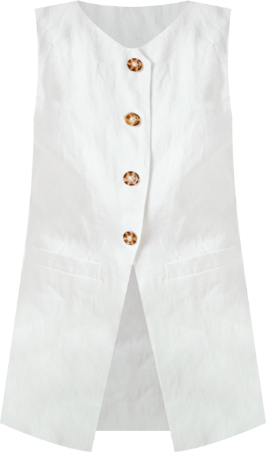 Women's Linen Vest