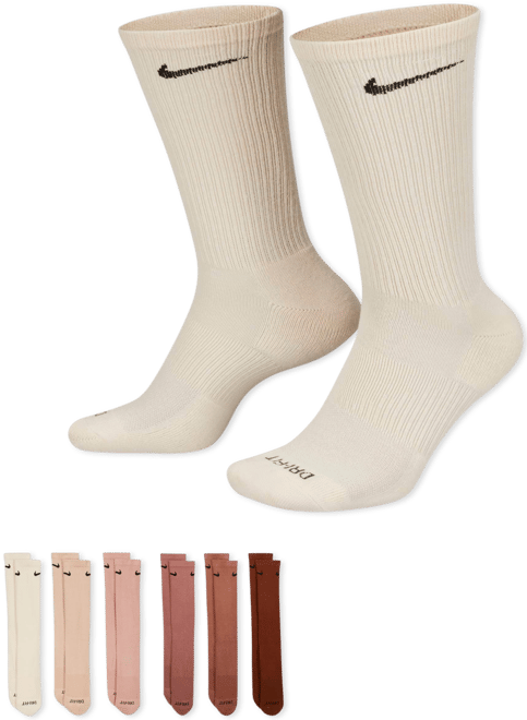 Nike Everyday Plus Cushioned Training Crew Socks (6 Pairs)