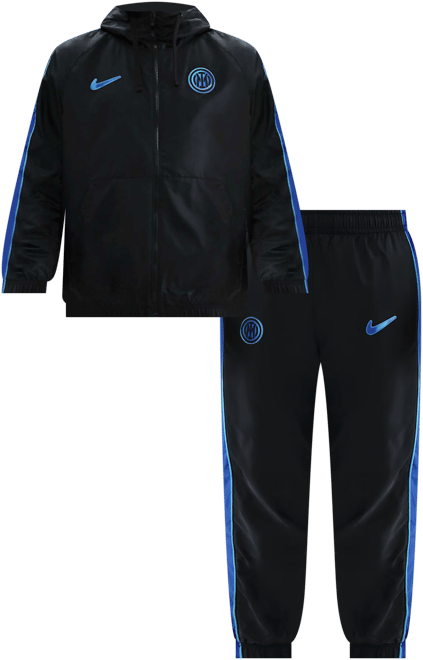 Inter Milan Sport Essentials Men's Nike Football Woven Hooded Tracksuit