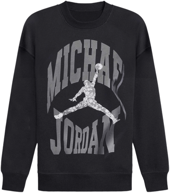Jordan Brooklyn Fleece Sudadera de cuello redondo para mujer