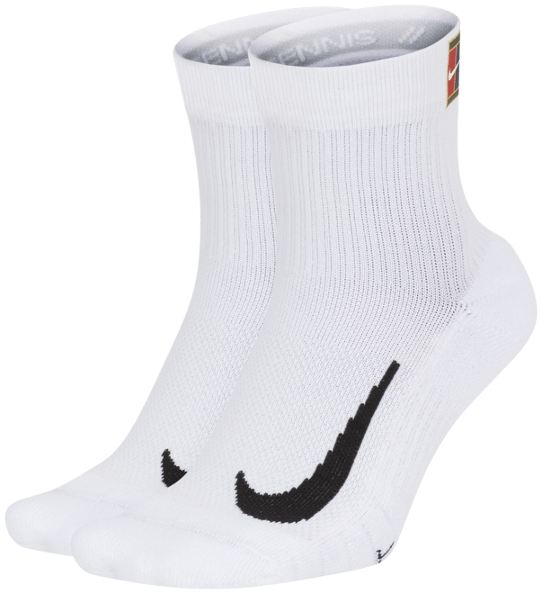 NikeCourt Multiplier Max Tennis Ankle Socks (2 Pairs)