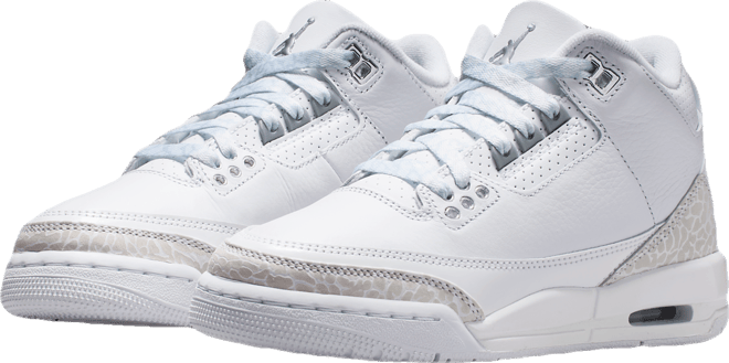 Air Jordan 3 Retro "Pure Money" Big Kids' Shoes
