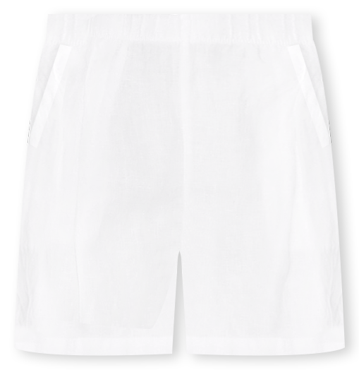Lightweight Linen Elastic Short