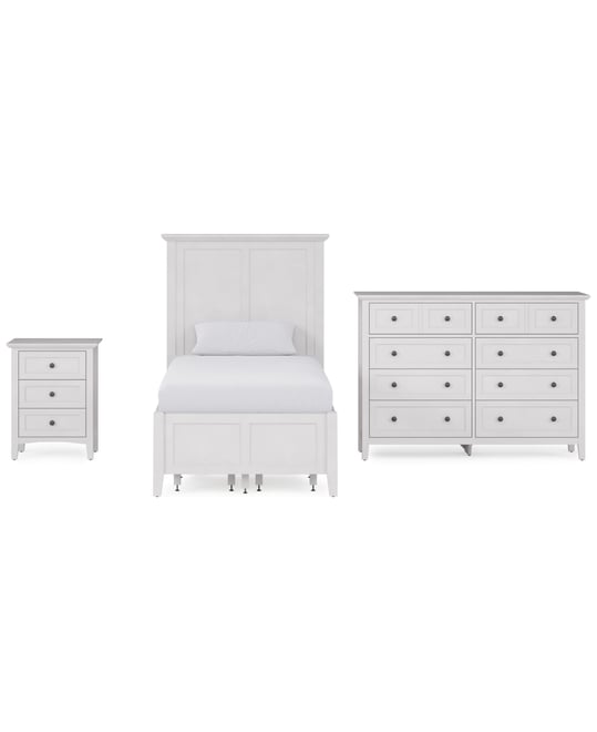 Hedworth Twin 3-Pc. Set (Bed, Dresser & Nightstand)