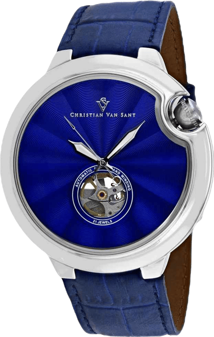 Men's Cyclone Automatic Blue Dial Watch