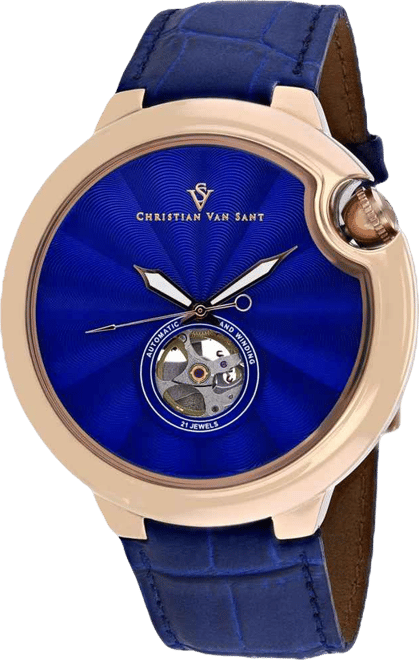 Men's Cyclone Automatic Blue Dial Watch