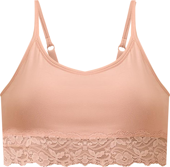 Women's Lace Smooth Cup Bralette
