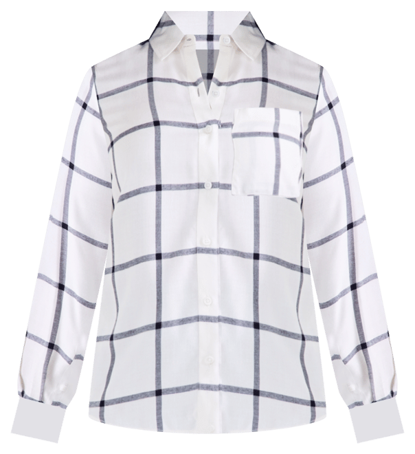 売れ筋商品|||スタイルアンドコー カットソー トップス レディース Women's Plaid Button-Down Perfect Shirt, Exclusively at Macy's White Black Style & Co Women's Plaid Button-Down Perfect Shirt