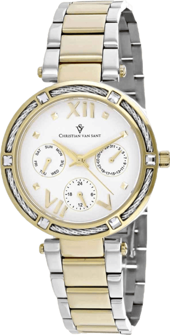 Women's Sienna White Dial Watch