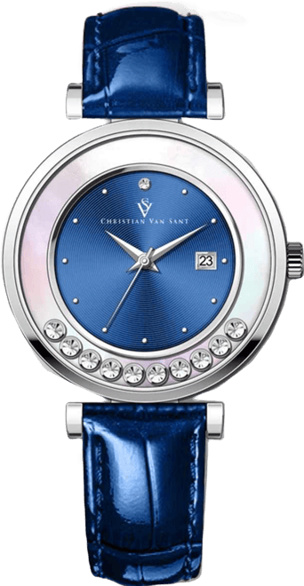 Women's Bria Blue Dial Watch