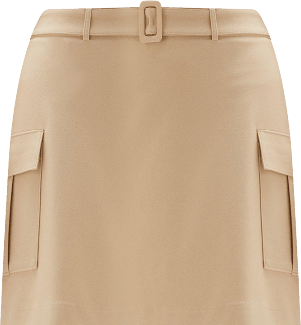 Ella Plus Belted Cargo Skort