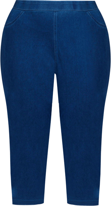 Zac and Rachel Plus Slim Leg Ultra Stretch Capris