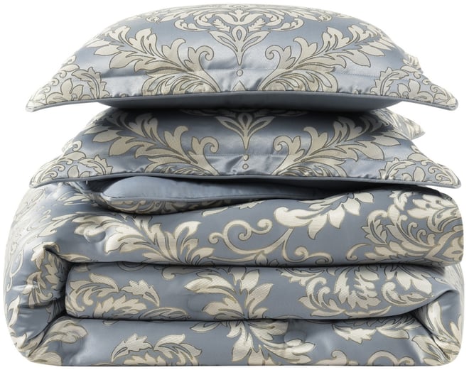 Lorenzo Damask 3-Pc. Comforter Set, King/California King