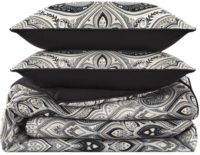 Messina Damask 3-Pc. Comforter Set, King/California King