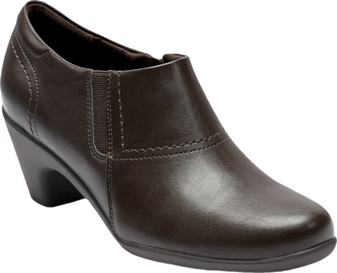Women's Caine Side Zipper Block Heel Shooties