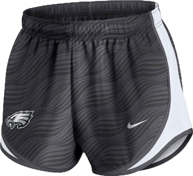 Women's Anthracite Philadelphia Eagles Tempo Performance Shorts