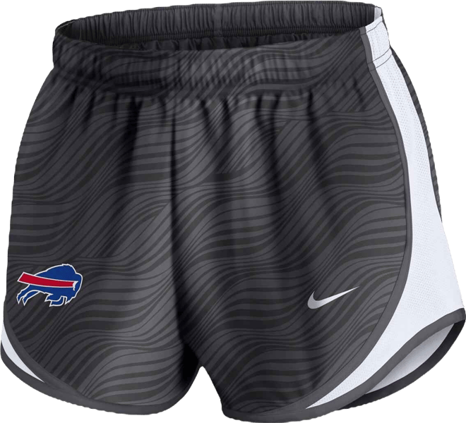 Women's Anthracite Buffalo Bills Tempo Performance Shorts