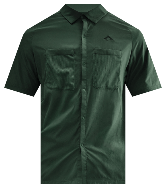 Nike Trail Men's Dri-FIT UV Running Button-Up Shirt