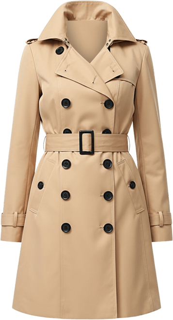 Women's Adley Water Resistant Hooded Trench Coat