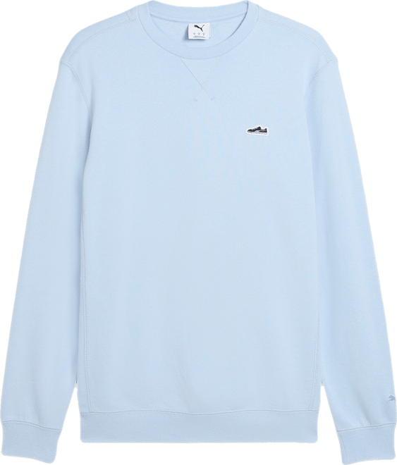 PUMA Wardrobe Essentials Suede Men's Crew Neck Sweatshirt