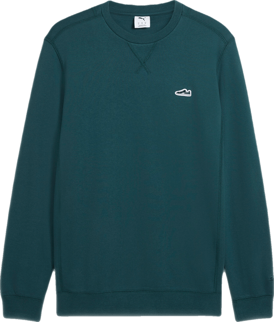 PUMA Wardrobe Essentials Suede Men's Crew Neck Sweatshirt