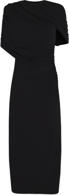 REISS Azure Ruched Midi Dress | Bloomingdale's