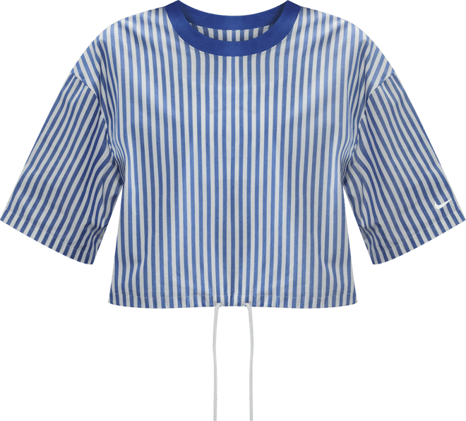 Nike Sportswear Chill Poplin Women's Striped Boxy Top