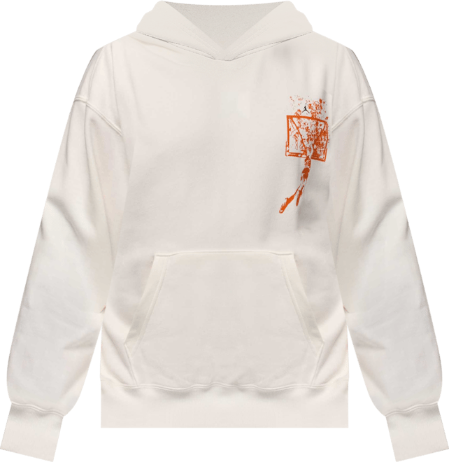 Jordan Brooklyn Sudadera con gorro sin cierre oversized para hombre