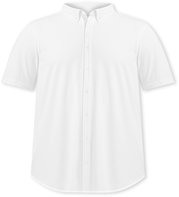 Big & Tall commuter shirt short sleeve button down