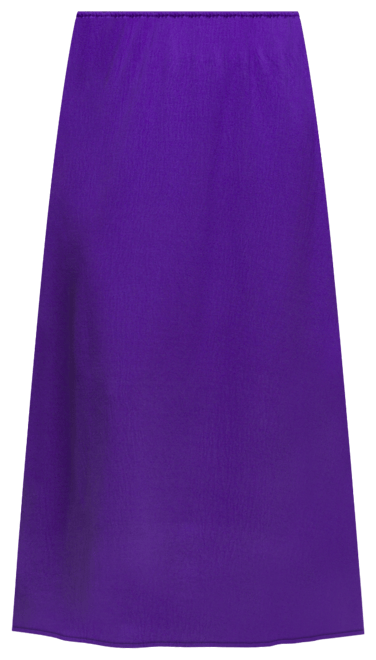 Women's Elastic Waist A Line Maxi Skirt