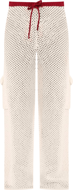 Women's Crochet Cargo Pants