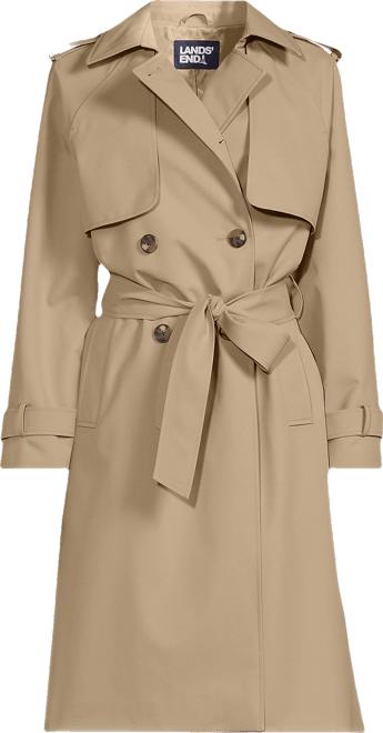 Women's Squall Waterproof Modern Trench Raincoat
