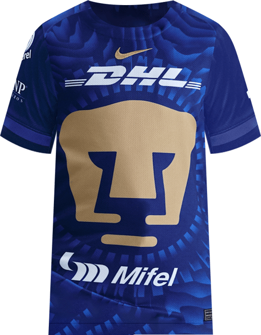 Pumas UNAM 2025/26 Stadium Away Big Kids' Nike Dri-FIT Soccer Replica Jersey