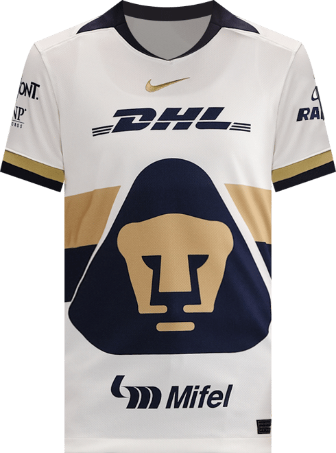 Pumas UNAM 2025/26 Stadium Home Women's Nike Dri-FIT Soccer Replica Jersey