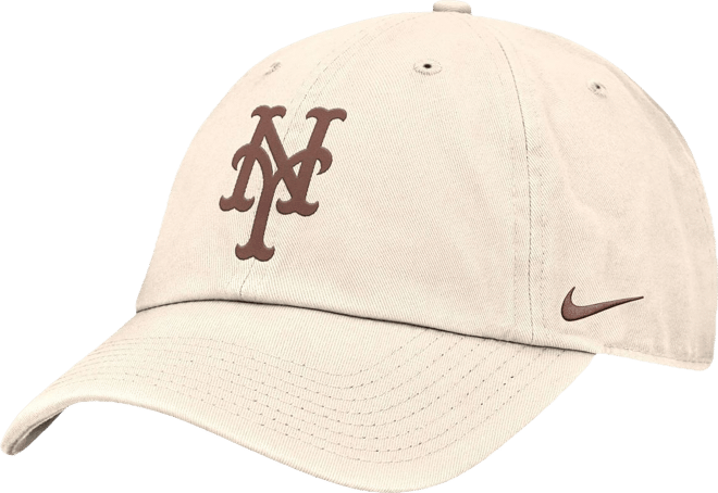 Nike Adult New York Mets Cream Club Adjustable Hat | Dick's