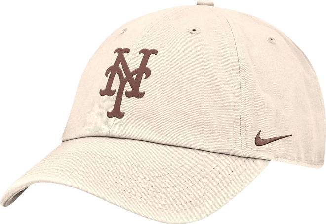 Nike Adult New York Mets Cream Club Adjustable Hat | Dick's