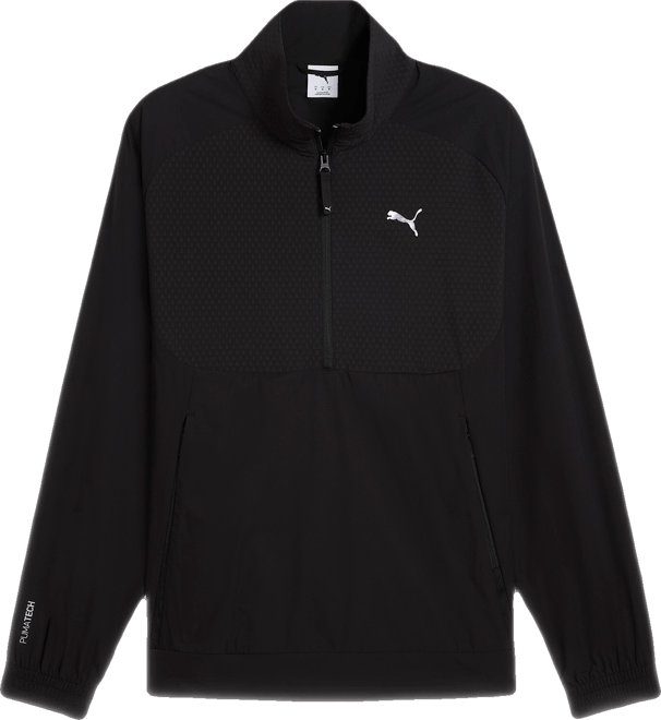 PUMATECH Men's Half-Zip Crew Neck Sweatshirt