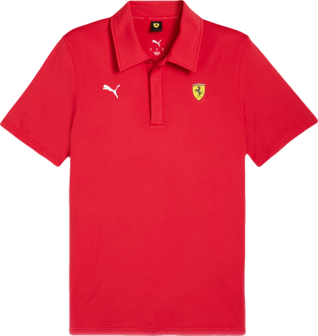PUMA Scuderia Ferrari Men's Motorsport Polo Shirt