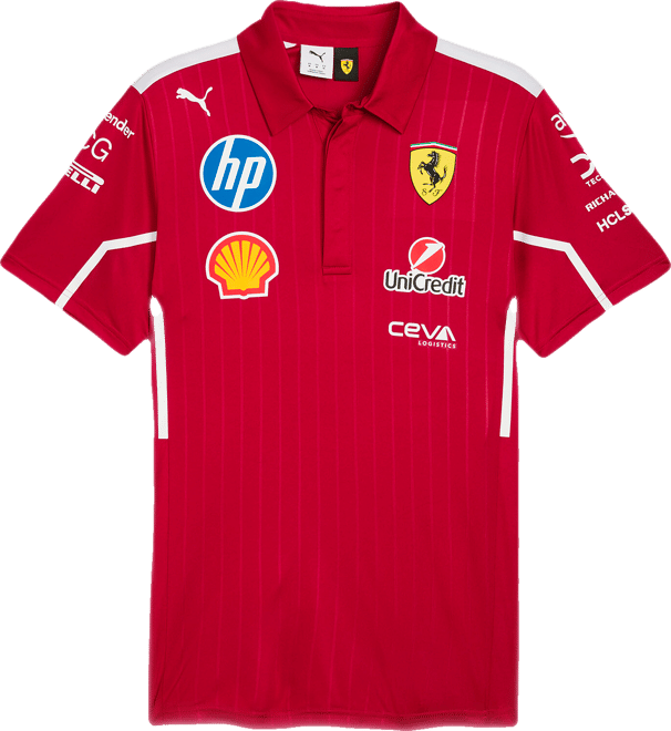 PUMA Scuderia Ferrari Team Men's Motorsport Polo Shirt