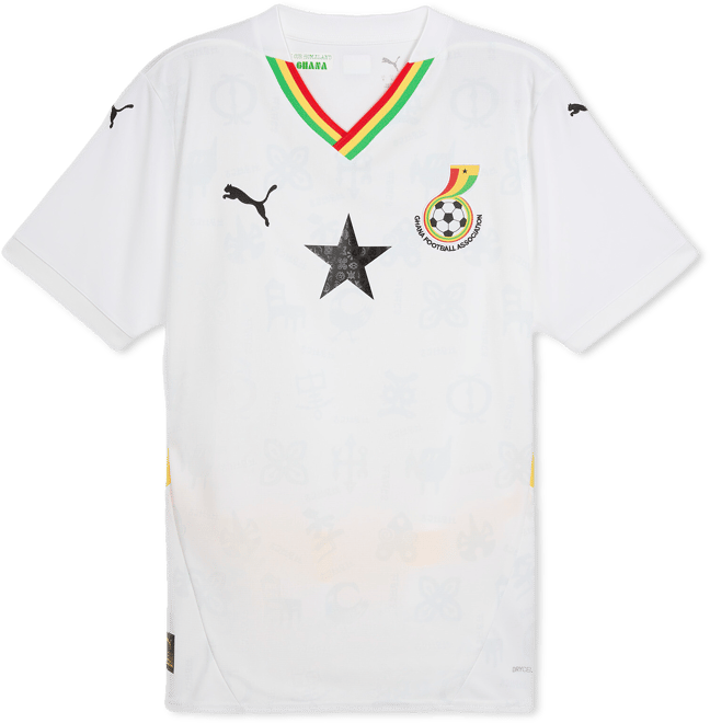 PUMA Ghana Football Association Home Replica Men's Soccer Jersey