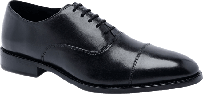 Men's Clinton Cap-Toe Leather Oxfords