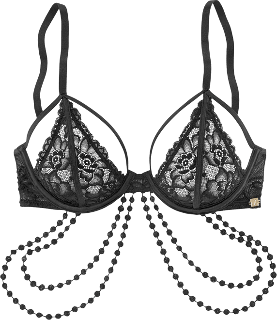 Women's Strappy Lace Unlined Bra